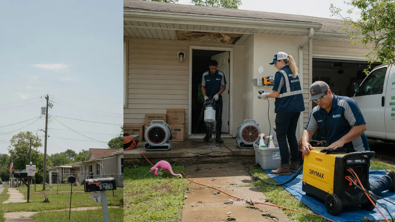 Storm Damage Water Removal in Staffordsville, KY near me